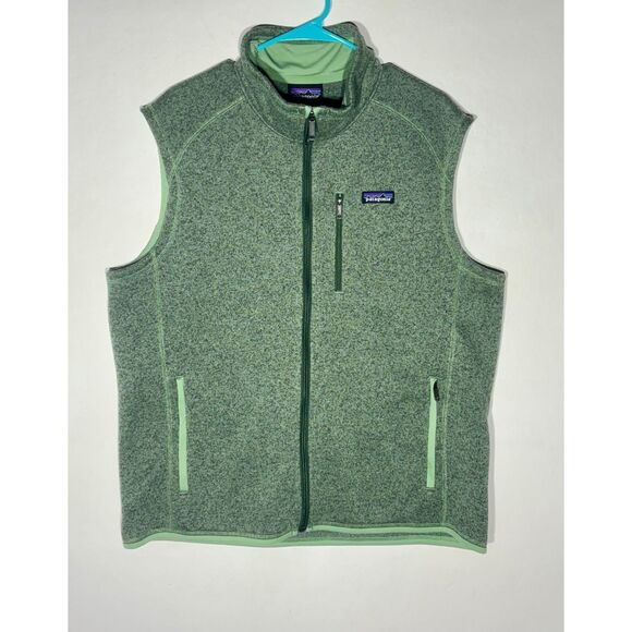 Patagonia Better Sweater Fleece Vest Men’s XL Sage Green Full Zip - Picture 1 of 5